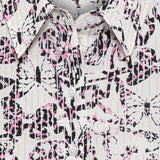 Olsen Shirt With Butterfly Print Pink
