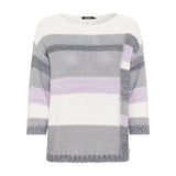 Olsen Slightly wide cut jumper in cora fit in Grey