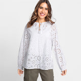 Olsen Slightly wider cut blouse