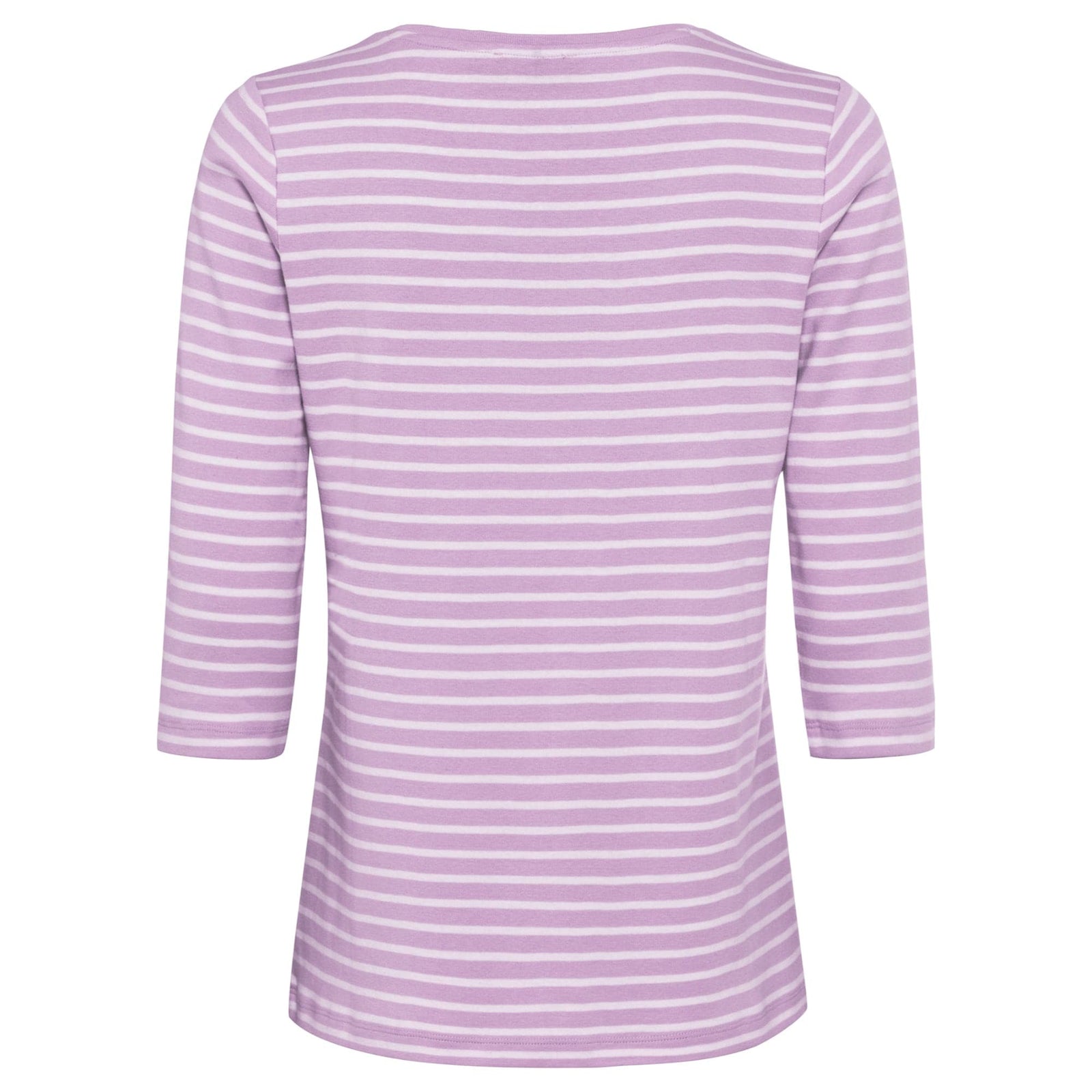Olsen Striped Top In Hannah Fit in Lilac