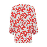 Olsen Woven Blouse in Floral Pattern