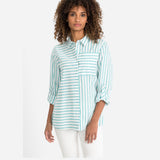 Olsen Woven Long Sleeves Vivid Green