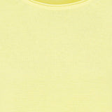 Olsen Crew Neck Jumper in Henny Straight Fit in Citron