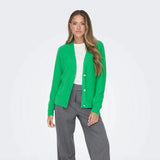 ONLY Onlella V-Neck Knit Cardigan in Green