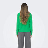 ONLY Onlella V-Neck Knit Cardigan in Green