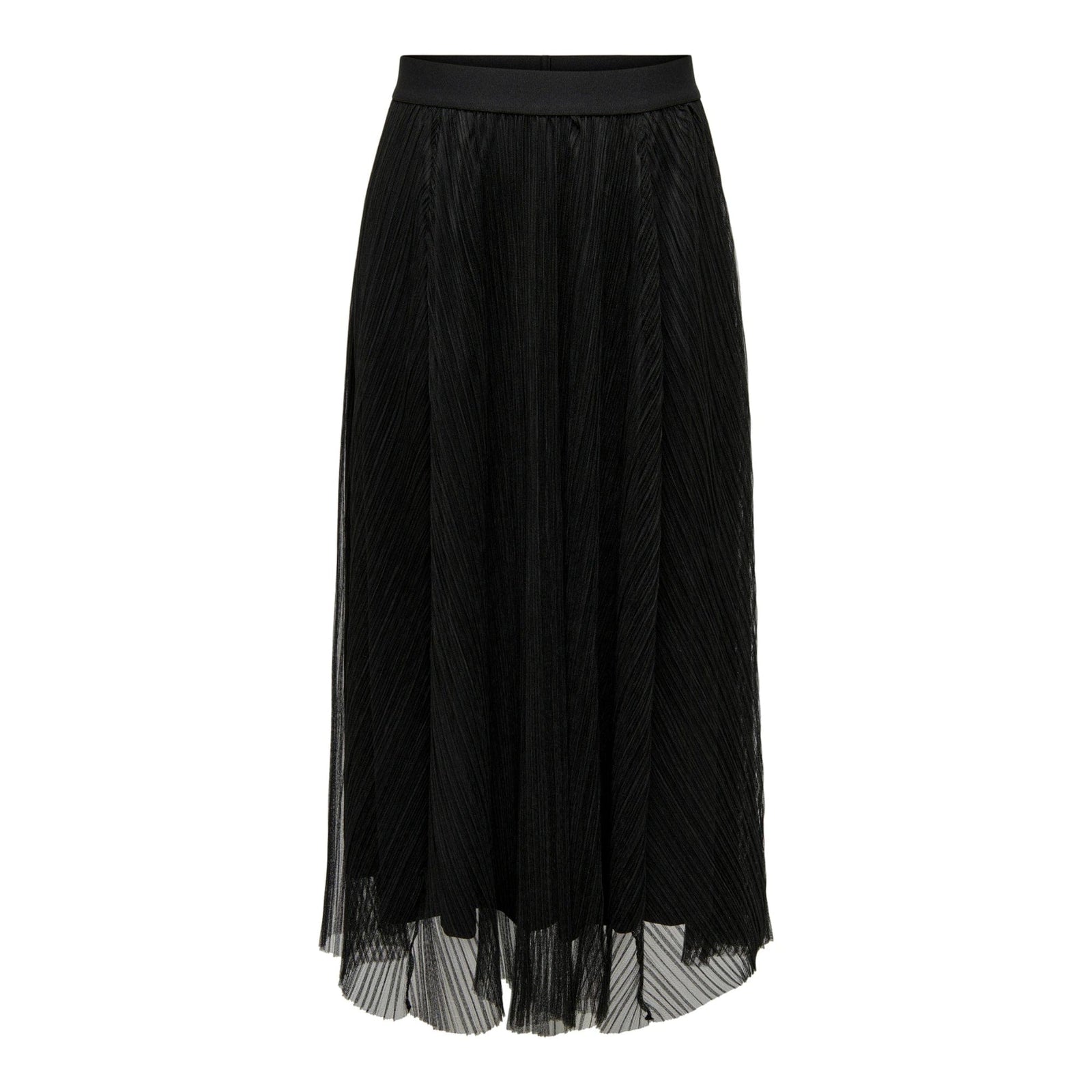 ONLY Mesh Midi Skirt in Black