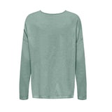 ONLY ONLAMALIO Knitted pullover in Green/Jadeite