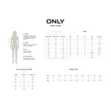 ONLY ONLAMANDA Knitted pullover In Dark Grey Melange