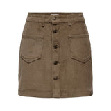 ONLY ONLAMAZING Cord Short Skirt In Cub