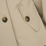 ONLY ONLAPRIL Trench Coat in Oxford Tan