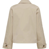ONLY ONLAPRIL Trench Coat in Oxford Tan