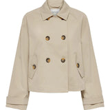 ONLY ONLAPRIL Trench Coat in Oxford Tan