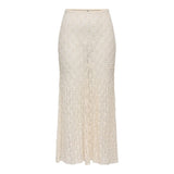 ONLY ONLAYA Lace Long Skirt In Birch