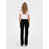 ONLY ONLBLUSH Mid Waist Straight Fit Jeans 30'' Length In Black
