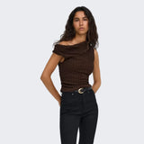 ONLY ONLBUBBLE Top In Coffee Bean