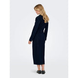 ONLY Onlwinner S/L Maxi Dress Noos Ptm: Abito Lungo Donna, Blu, Taglia 50 - Design Danese Moderno