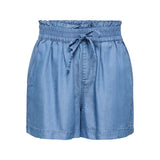 ONLY ONLCHARIS Pull Up short In Medium Denim