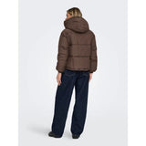 ONLY Onlcornelia Puffer Jacket In Brown