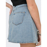 ONLY ONLEDEN Denim Short skirt In Blue