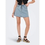 ONLY ONLEDEN Denim Short skirt In Blue