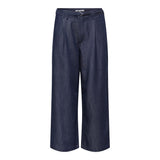 ONLY ONLELANY Belt Culotte Pant In Navy Blazer