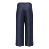 ONLY ONLELANY Belt Culotte Pant In Navy Blazer