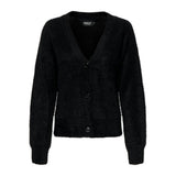 ONLY ONLELLA Knitted Cardigan In Black