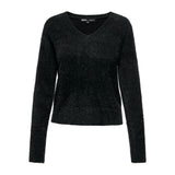 ONLY ONLELLA Knitted Pullover In Black