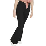 ONLY ONLFEVER Regular Fit Wide leg trousers In Black
