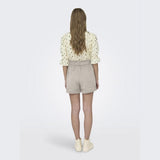 ONLY ONLFRANCI Tape shorts In Pumice Stone