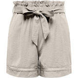 ONLY ONLFRANCI Tape shorts In Pumice Stone