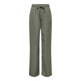 ONLY ONLGOA Pull Up Pant In Smokey Olive