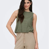 ONLY ONLGOA Top In Smokey Olive