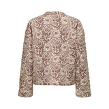 ONLY ONLHALLIE Quilted Jacket In Beige