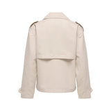 ONLY ONLHANNAH Trench Coat In Humus