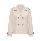 ONLY ONLHANNAH Trench Coat In Humus