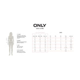 ONLY ONLKELLY LIFE Cloud Dancer Peach T-shirt In White