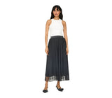 ONLY ONLLAVINA Skirt In Grey / Magnet