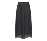 ONLY ONLLAVINA Skirt In Grey / Magnet