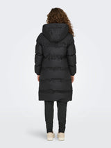 ONLY Onllea Rain Puffer Jacket in Black