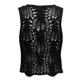 ONLY ONLLIZZY Knitted vest In Black