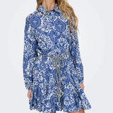 ONLY ONLLUMINA Short dress In Blue