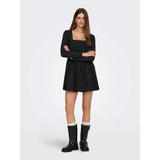 ONLY ONLMENIA Balloon Short Dress In Black
