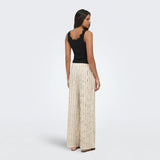 ONLY ONLMIKA Loose Stripe Pant In Birch