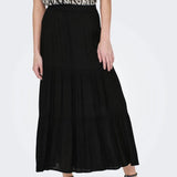 ONLY Onlmikka Midi Skirt in Black