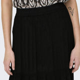ONLY Onlmikka Midi Skirt in Black