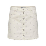 ONLY ONLNAOMI Button Skirt In Flower Print