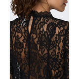 ONLY ONLNEW KARO Lace Top In Black