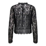 ONLY ONLNEW KARO Lace Top In Black