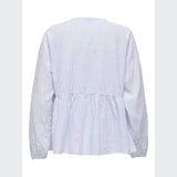 ONLY ONLNORA Shirt White Blue